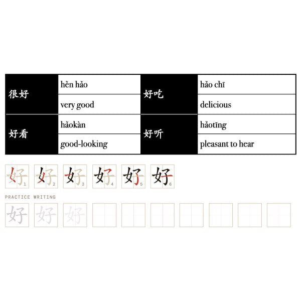Companion Packet for Character (汉字) Story [女-Woman]
