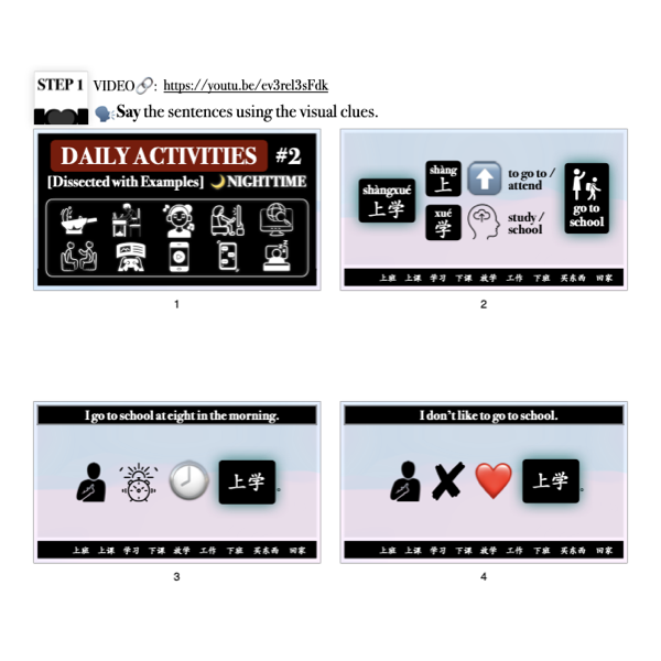 Companion Packet for 10 Essential Daily Activities [Part 2/3]