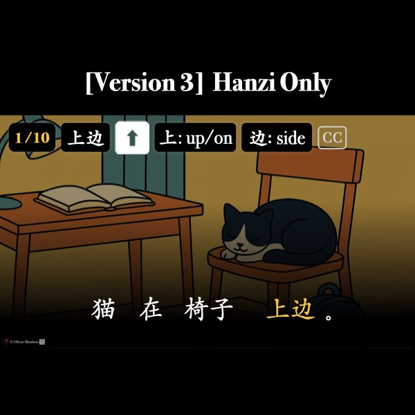 New HSK 1 Position Companion Packet + Audio MP3