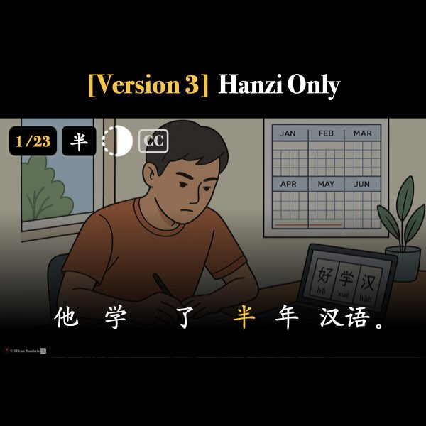 New HSK 1 General Nouns Companion Packet + Audio MP3