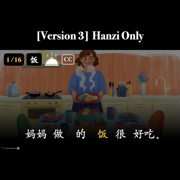 HSK 1 Food Words to Sentences Companion Packet + Audio MP3