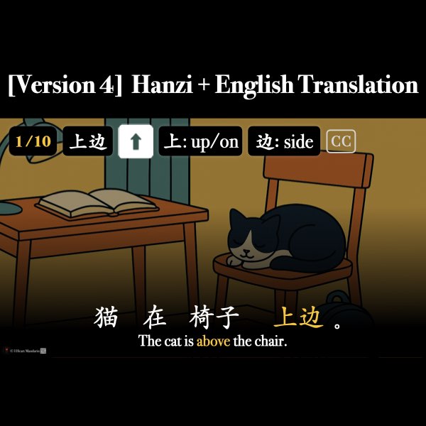 New HSK 1 Position Companion Packet + Audio MP3