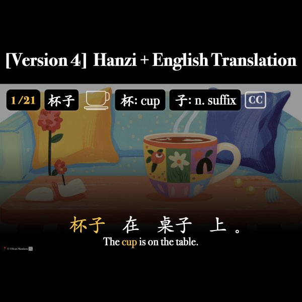 HSK 1 Objects Companion Packet + Audio MP3