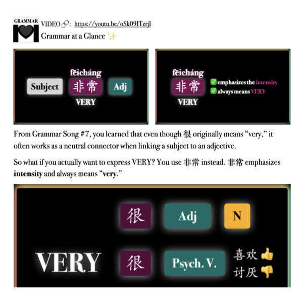 Companion Packet (+ MP3) for Song #11: VERY
