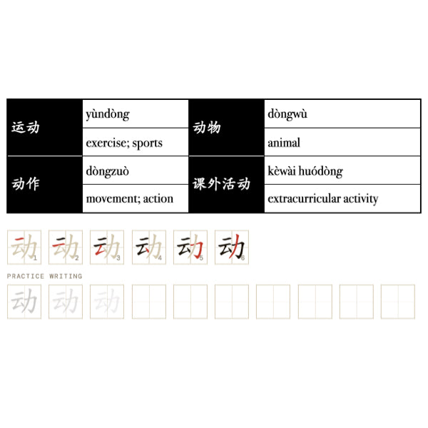 Companion Packet for Character (汉字) Story [力]