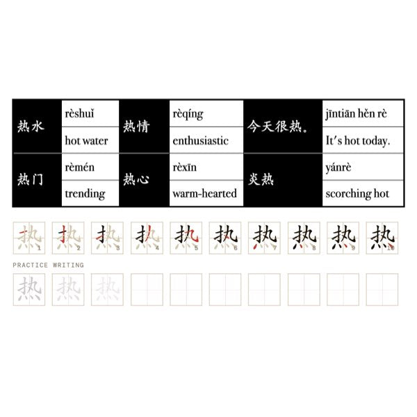 Companion Packet for Character (汉字) Story [火]