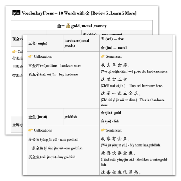Mastery Packet for Fast Track Vocabulary [金]