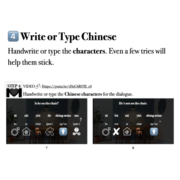 Companion Packet for [Living Chinese] Ep. 8